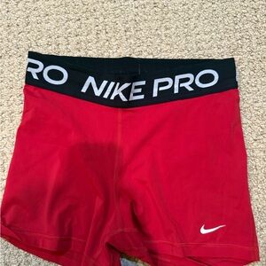 Nike Pro Red Training Shorts